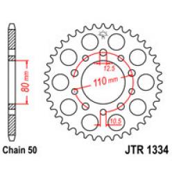 Звездочка задняя JT Sprockets (шаг 530) JT JTR1334 